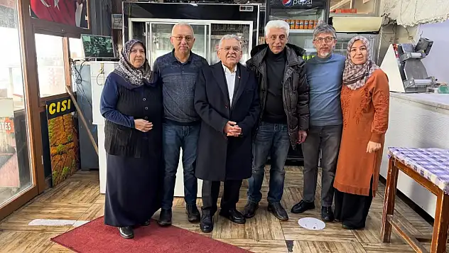 Büyükkılıç'tan Erciyes'te esnaf ziyareti...