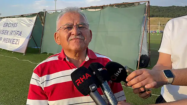 Büyükkılıç'tan Futbol Federasyonu'na dikkat çeken Erciyes çağrısı