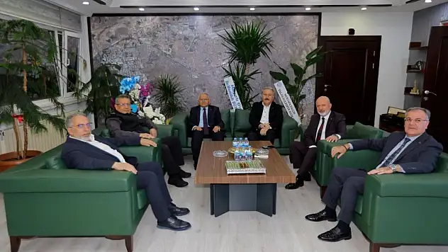 Büyükkılıç'tan İl Emniyet Müdürü Ergen'e hayırlı olsun ziyareti