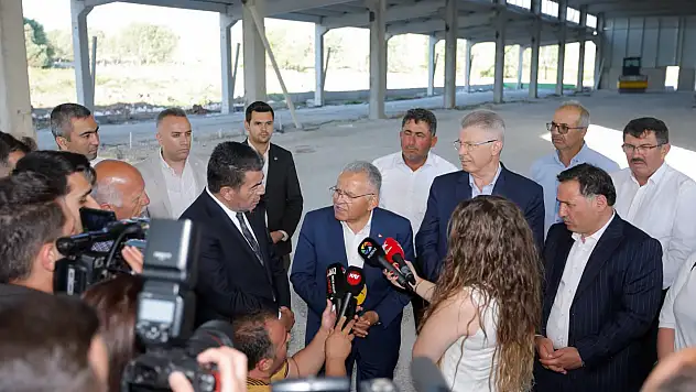 Büyükkılıç ve Çiçek Bünyan'daki projeleri yerinde gördü