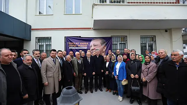 Büyükkılıç ve Elitaş Kayseri'de gün boyu yoğun program yaptı