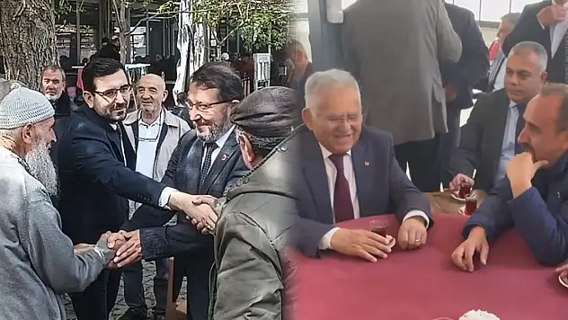 Büyükkılıç ve SP'li üyelerden Kayseri kırsalına çıkarma!