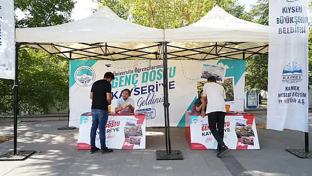 Büyükşehir 10 bin üniversiteliye 'hoş geldiniz' dedi