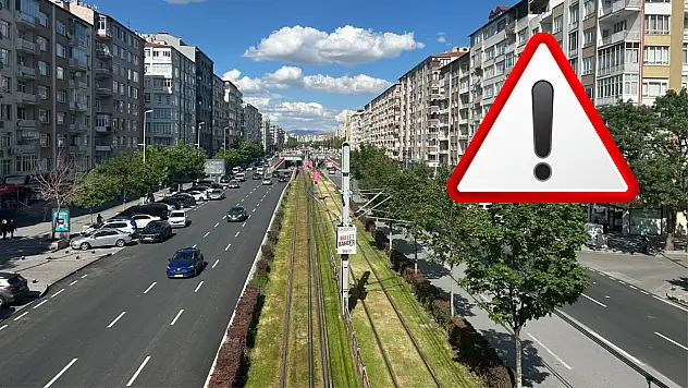 Büyükşehir Belediyesi duyurdu: Sivas Caddesi çift yönlü olarak trafiğe kapatılıyor!