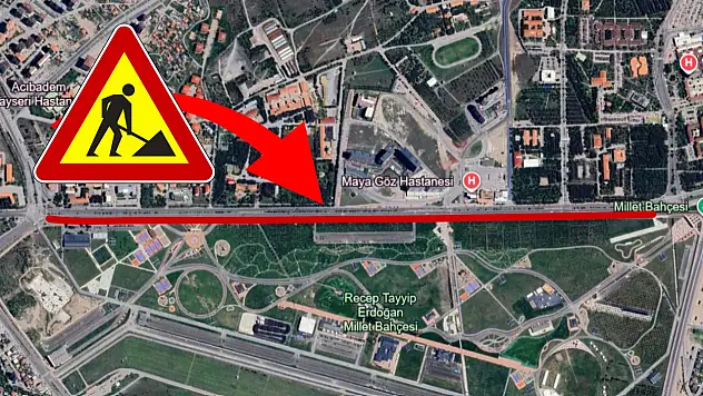 Büyükşehir Belediyesi duyurdu: Kayseri'de Kartal Kavşağı'ndan Talas'a giden yol kapatılıyor!