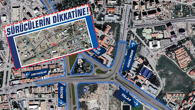 Büyükşehir Belediyesi duyurdu: Kayseri'de o bulvar araç trafiğine kapatıyor!