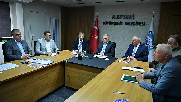 Büyükşehir'de değerlendirme toplantısı!