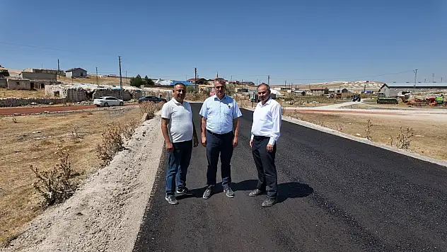 Büyükşehir, Pınarbaşı'nda 26 kilometrelik yolu 110 milyon TL'lik yatırımla yeniledi