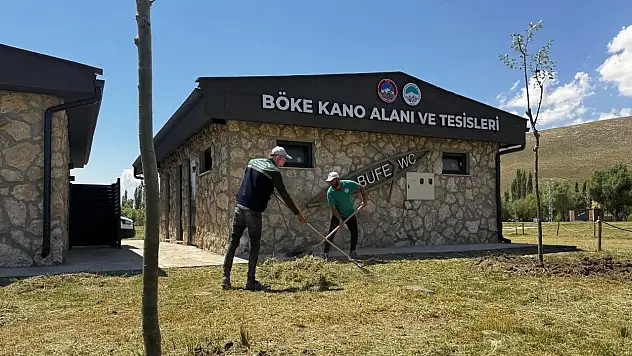 Büyükşehir, Tomarza Böke kano Alanını yeni döneme hazırlıyor!