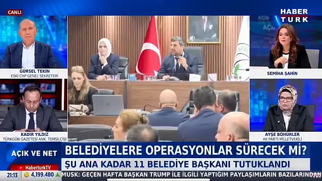 Canlı yayında büyük gaf: AK Parti Vekili, tutuklu CHP'linin kendi partisine geçtiğini sandı