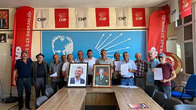 CHP Kayseri'de bir ilçe daha yönetim kurulu olarak toplu istifa etti!