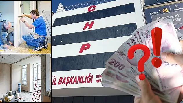 CHP Kayseri'de tadilat skandalı: ''Paramızı alamadık, engellendik!'' – Yeni il binasında büyük kriz!