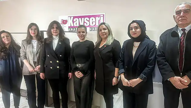 CHP Kayseri'den Kayseri Anadolu Haber'e ziyaret