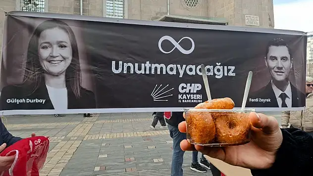 CHP Kayseri'den Regaip Kandili'nde anlamlı anma: Lokmalar dualarla dağıtıldı