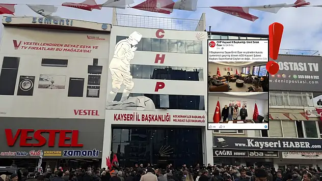 CHP Kayseri İl Başkanlığı sosyal medya hesabı yorumlara kapatıldı