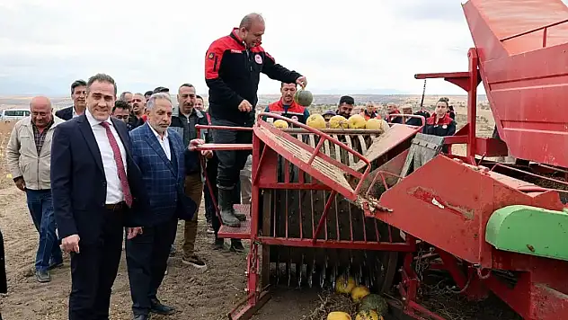 Çiftçilerin beklediği gün geldi