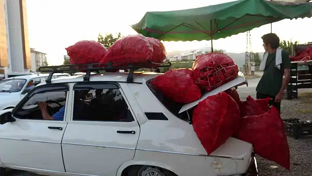 Adana Kozan'da salça sezonu başladı: Toroslar biberle dolup taştı