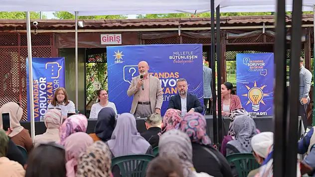 Çolakbayrakdar'dan hizmet ve yatırım mesajı