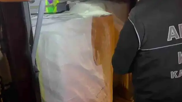 14 bin paket kaçak sigara yakalandı