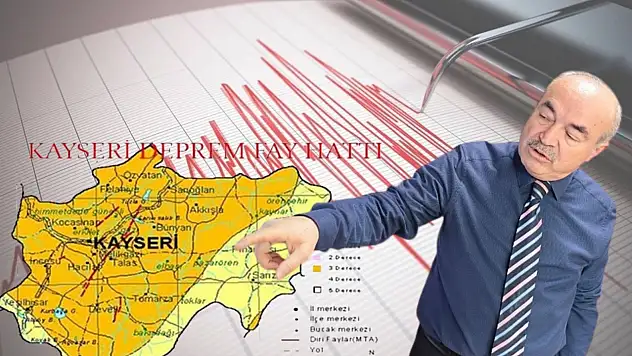 Deprem uzmanı Evsen Kayseri'nin en riskli bölgesini açıkladı!