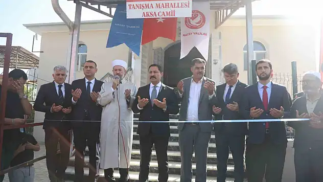 Hatay'da 107'nci cami ibadete açıldı
