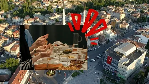 Develi'de aynı sofrada iki nesil: O iftar dikkat çekti