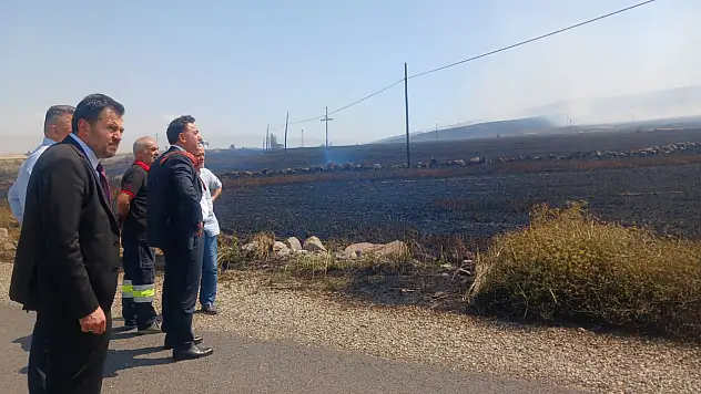 Develi'de Büyük Yangın: Tüm Ekipler Seferber Oldu