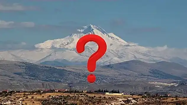 Develi'de Erciyes Dağı eteklerinde toprak bulunamıyor!