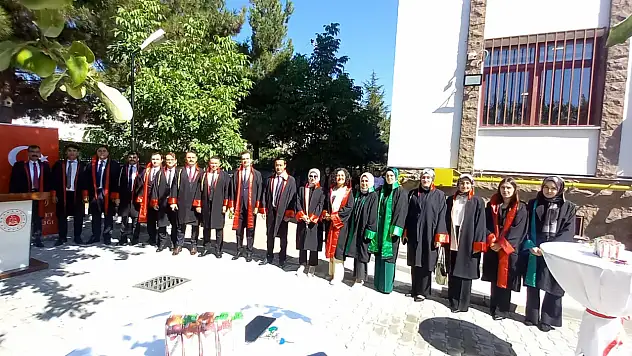 Develi'de hakim, savcı ve avukatlar bir araya geldi