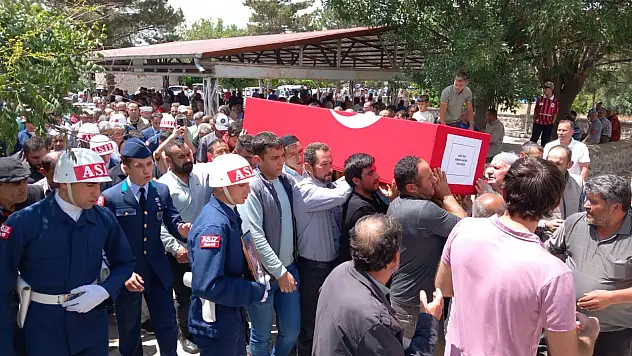 Develi'de kıbrıs gazisine askeri törenle son görev