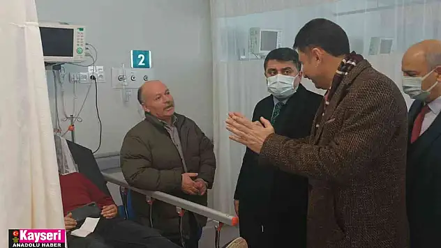 Develi'de öğrenci servisi kaza yaptı: 7 yaralı