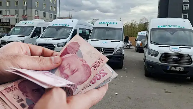 Develi'de ulaşım ücretleri değişti! Aynı ilçede iki farklı tarife