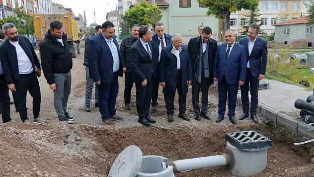 Develi'deki KASKİ yatırımları Başkan Büyükkılıç tarafından incelendi