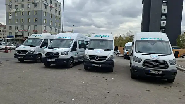 Develi-Kayseri arasında yeni düzen! Yolcuların alışkanlığı değişecek