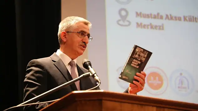 Develi'nin ruhunu anlatan kitap tanıtıldı! Salonda neler oldu?