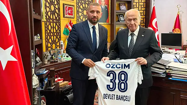 Devlet Bahçeli Erciyes 38 FK için ne dedi? Ziyarette dikkat çeken mesaj