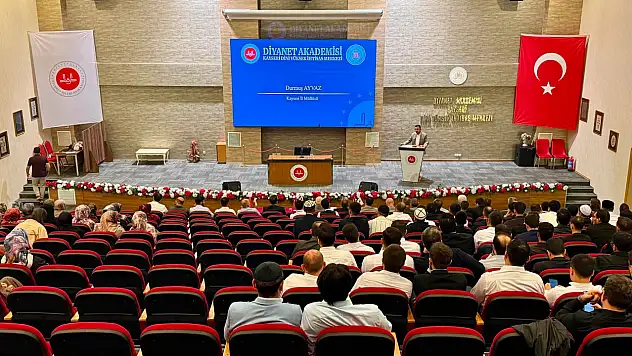 Din görevlileri Kayseri'de yeni eğitim dönemine başladı!