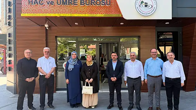 Diyanet'in hac ve umreden sorumlu en üst ismi Kayseri'ye geldi!
