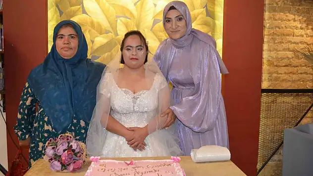 Down Sendromlu Nisan Nur'un hayali gerçekleşti