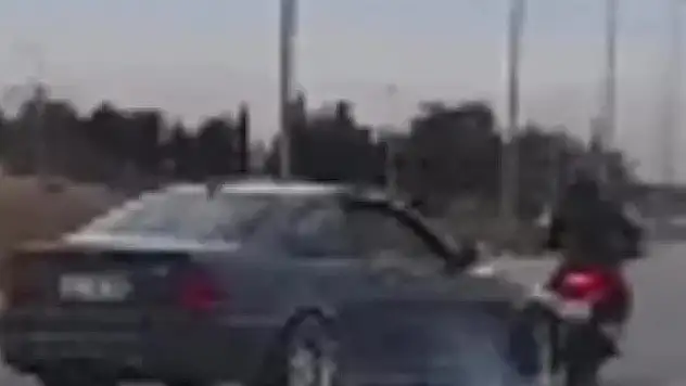 Trafikte drift atan sürücüye ağır ceza