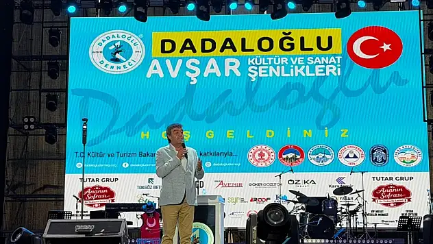 Dursun Ataş, Avşar Kültür ve Sanat Şenliği'ne katıldı
