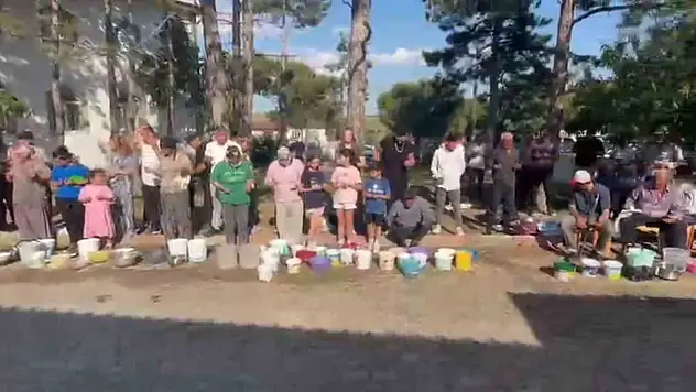 Kurban etleri ortak kazanda pişti