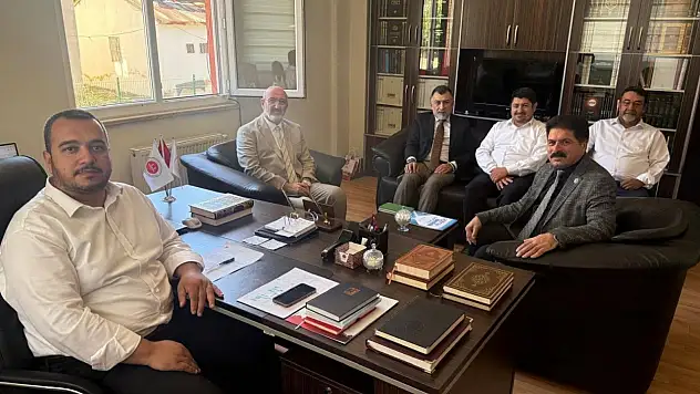 EDP heyetinden Sarız Müftüsü Yelatan'a ziyaret!