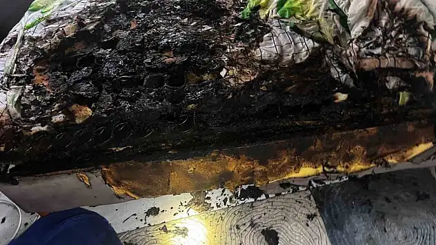 Kahramanmaraş'ta elektrikli ısıtıcı yangın çıkardı!