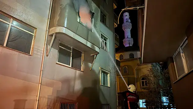 Elektrikli soba yangına neden oldu