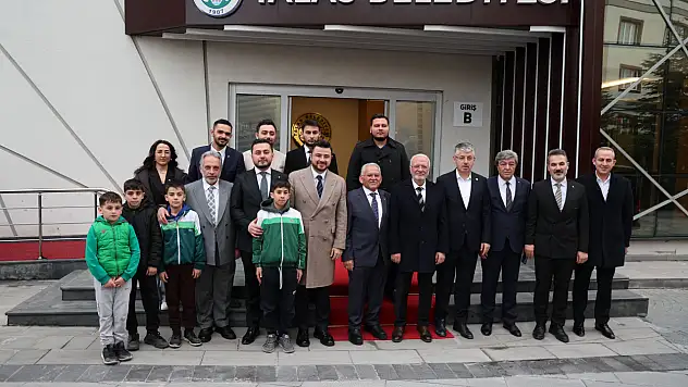 Elitaş'tan Başkan Yalçın'a ziyaret