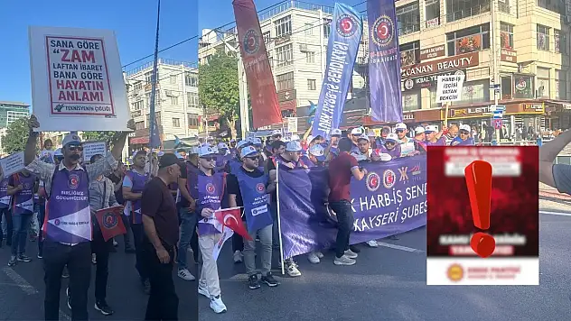 Emek mücadelesine omuz: Kayseri'de dayanışma büyüyor!