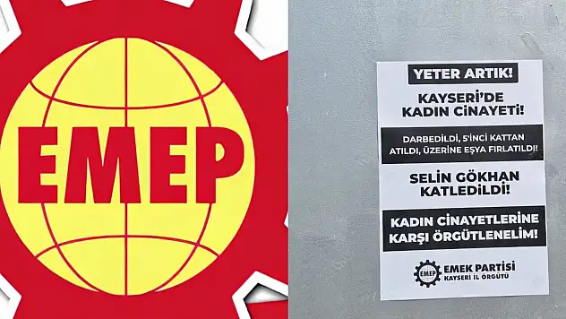 EMEP Kayseri'den kadın cinayetlerine karşı mücadele çağrısı