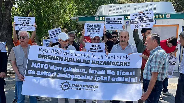 EMEP Kayseri'den sert çıkış: ''İsrail'le ticaret Gazze'ye bombadır!''