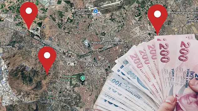 Emlak Yönetim, Kayseri'de 58 bin metrekarelik dev arsayı satışa çıkardı: Rekor fiyat!